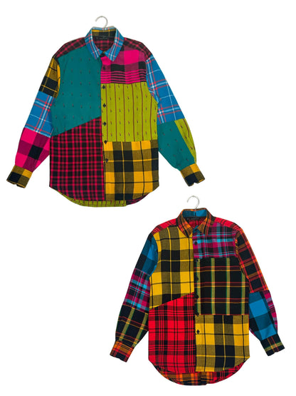 Maasai Shuka Patchwork Shirt