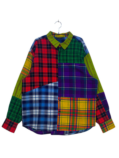 Maasai Shuka Patchwork Shirt