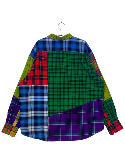Maasai Shuka Patchwork Shirt