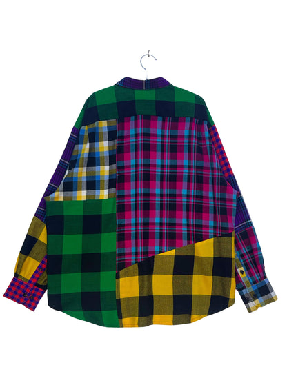Maasai Shuka Patchwork Shirt