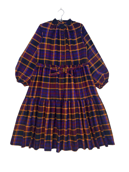 Maasai Shuka Shirt Dress - Long #45 <M>