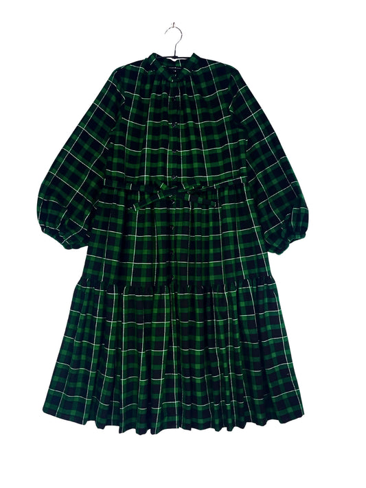 Maasai Shuka Shirt Dress - Long #83 <M>