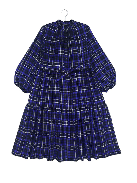 Maasai Shuka Shirt Dress - Long #81 <M>