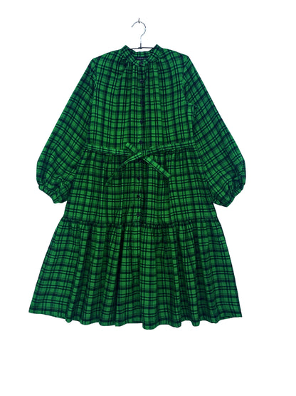 Maasai Shuka Shirt Dress - Long #80 <S>