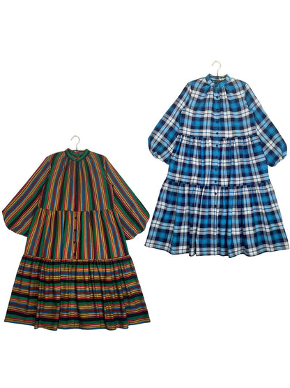 Maasai Shuka Long Dress