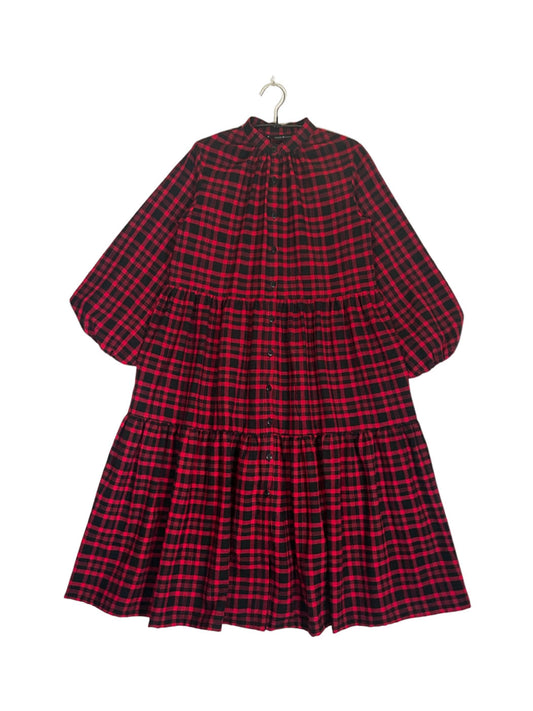 Maasai Shuka Shirt Dress - Long #76 <M>