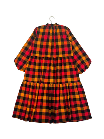 Maasai Shuka Shirt Dress - Long #58 <M>