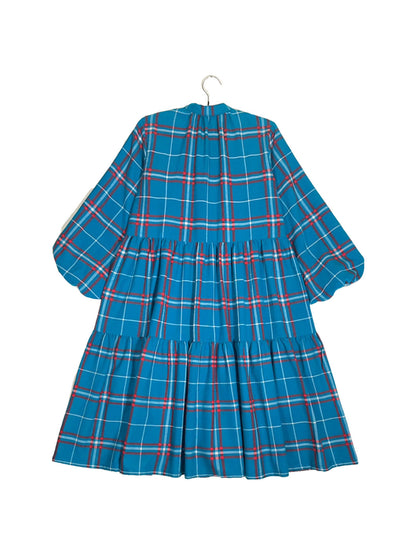 Maasai Shuka Shirt Dress - Long #55 <S>