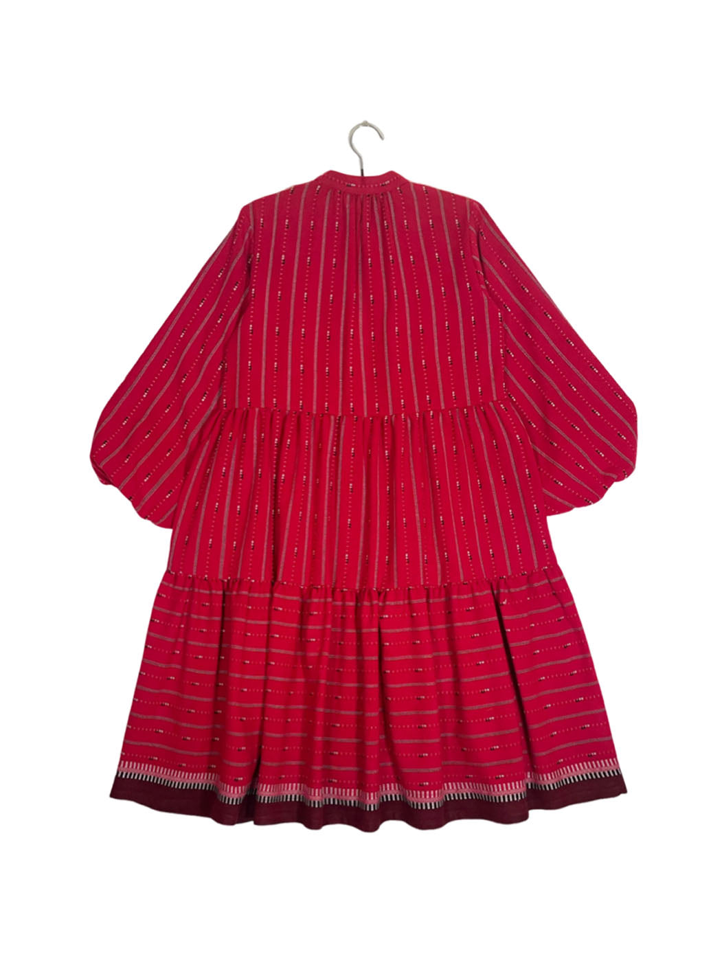 Maasai Shuka Shirt Dress - Long #72 <S>