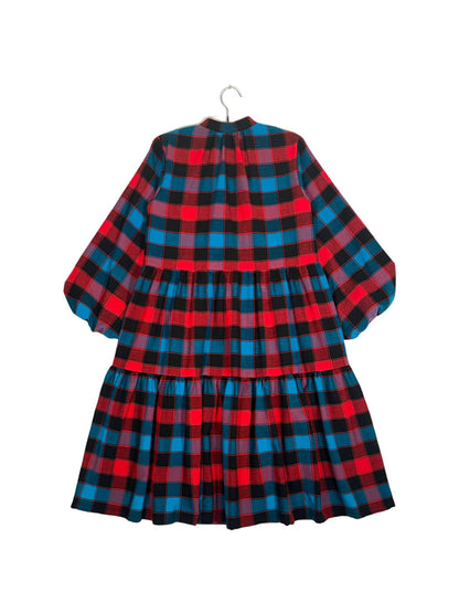 Maasai Shuka Shirt Dress - Long #3 <S>