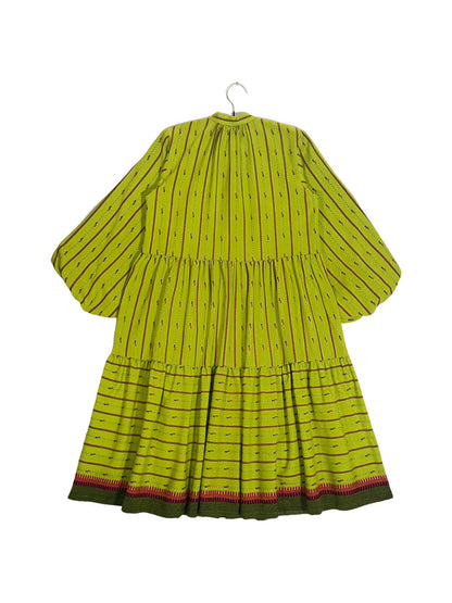 Maasai Shuka Shirt Dress - Long #75 <S>