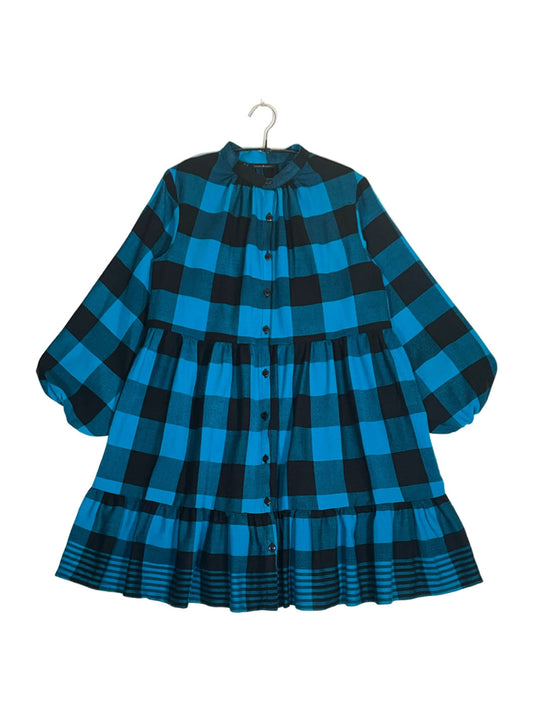 Maasai Shuka Shirt Dress - Short #33 <L>