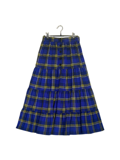 Maasai Shuka Tiered Skirt #29 <M>