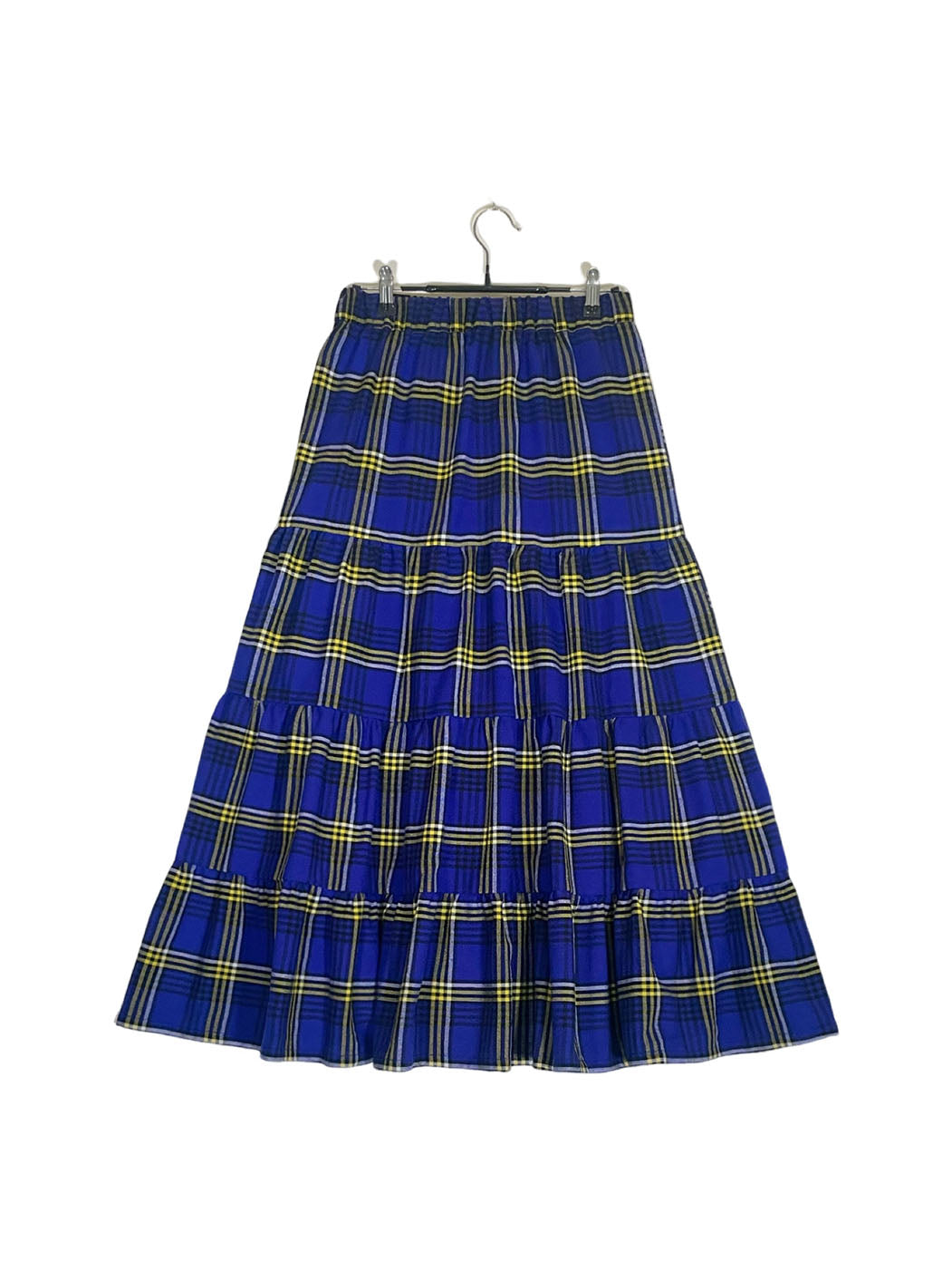 Maasai Shuka Tiered Skirt #29 <M>