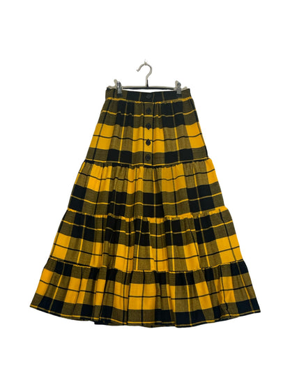 Maasai Shuka Tiered Skirt #41 <M>