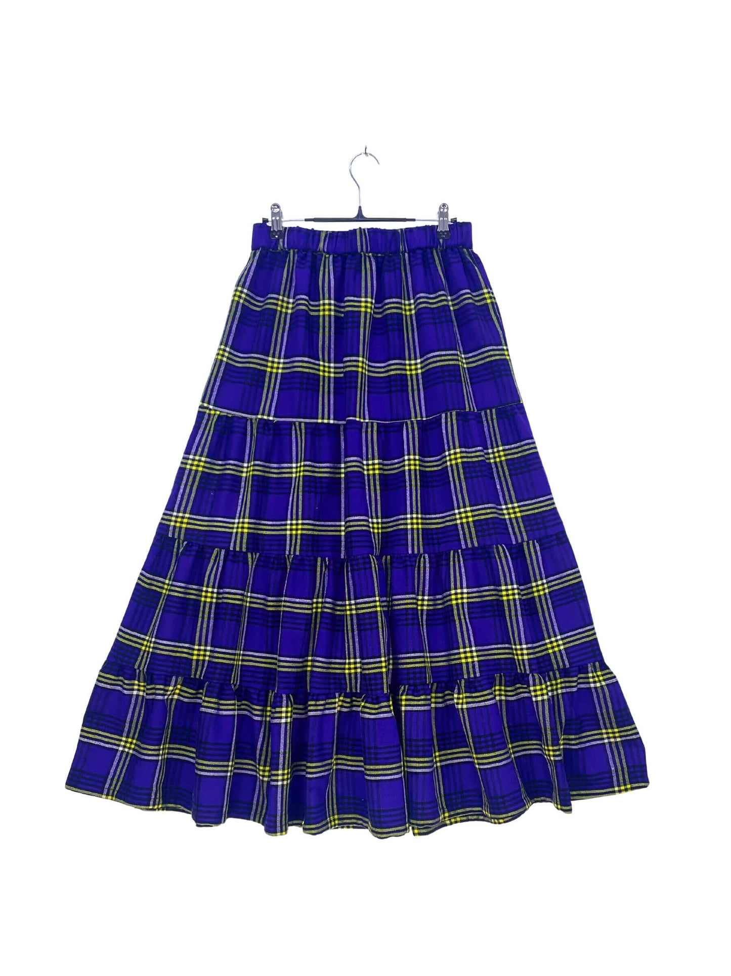 Maasai Shuka Tiered Skirt #29 <M>