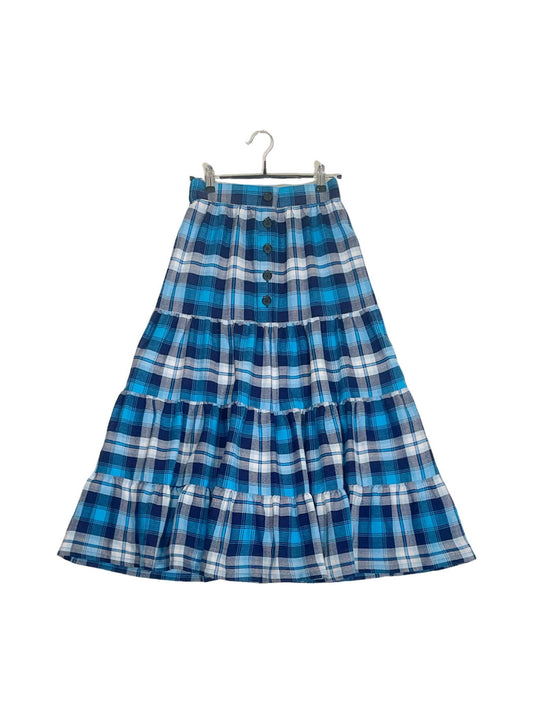 Maasai Shuka Tiered Skirt #60 <S>