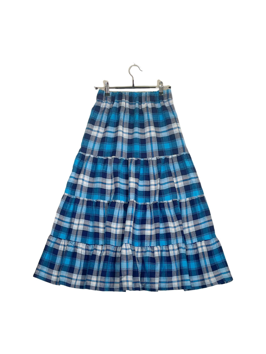 Maasai Shuka Tiered Skirt #60 <S>