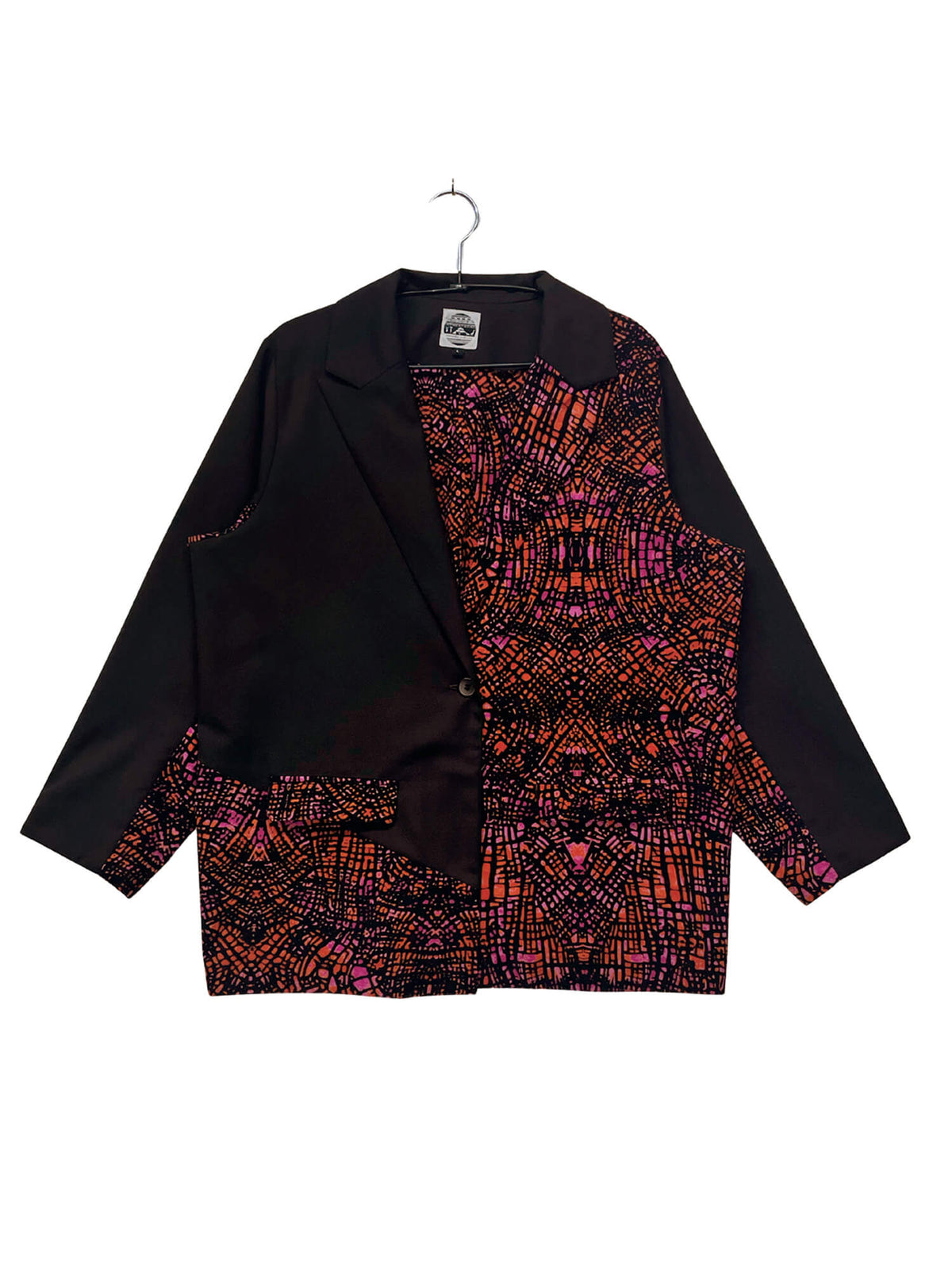 Patchwork Blazer Jacket