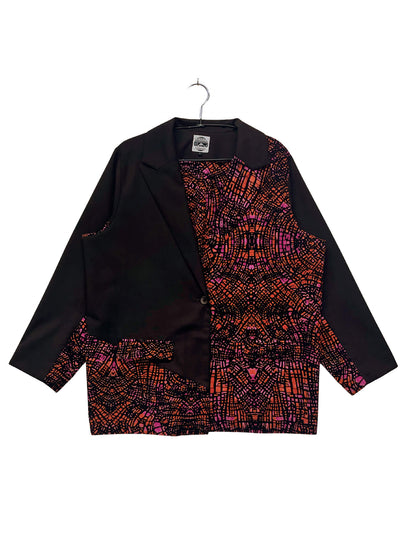 Patchwork Blazer Jacket