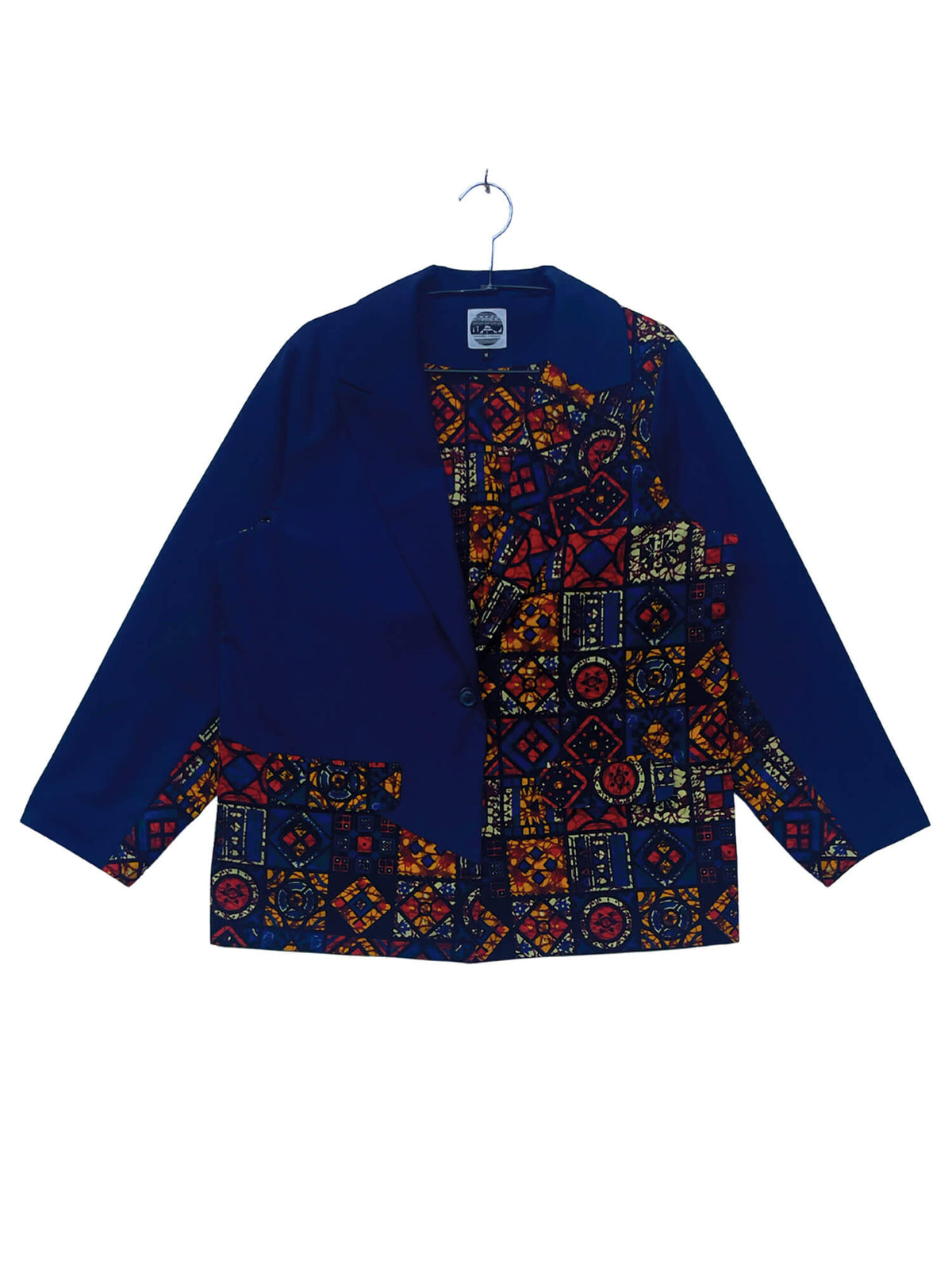 Patchwork Blazer Jacket