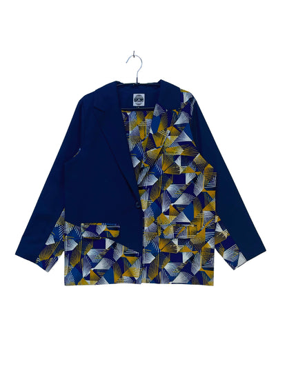 Patchwork Blazer Jacket