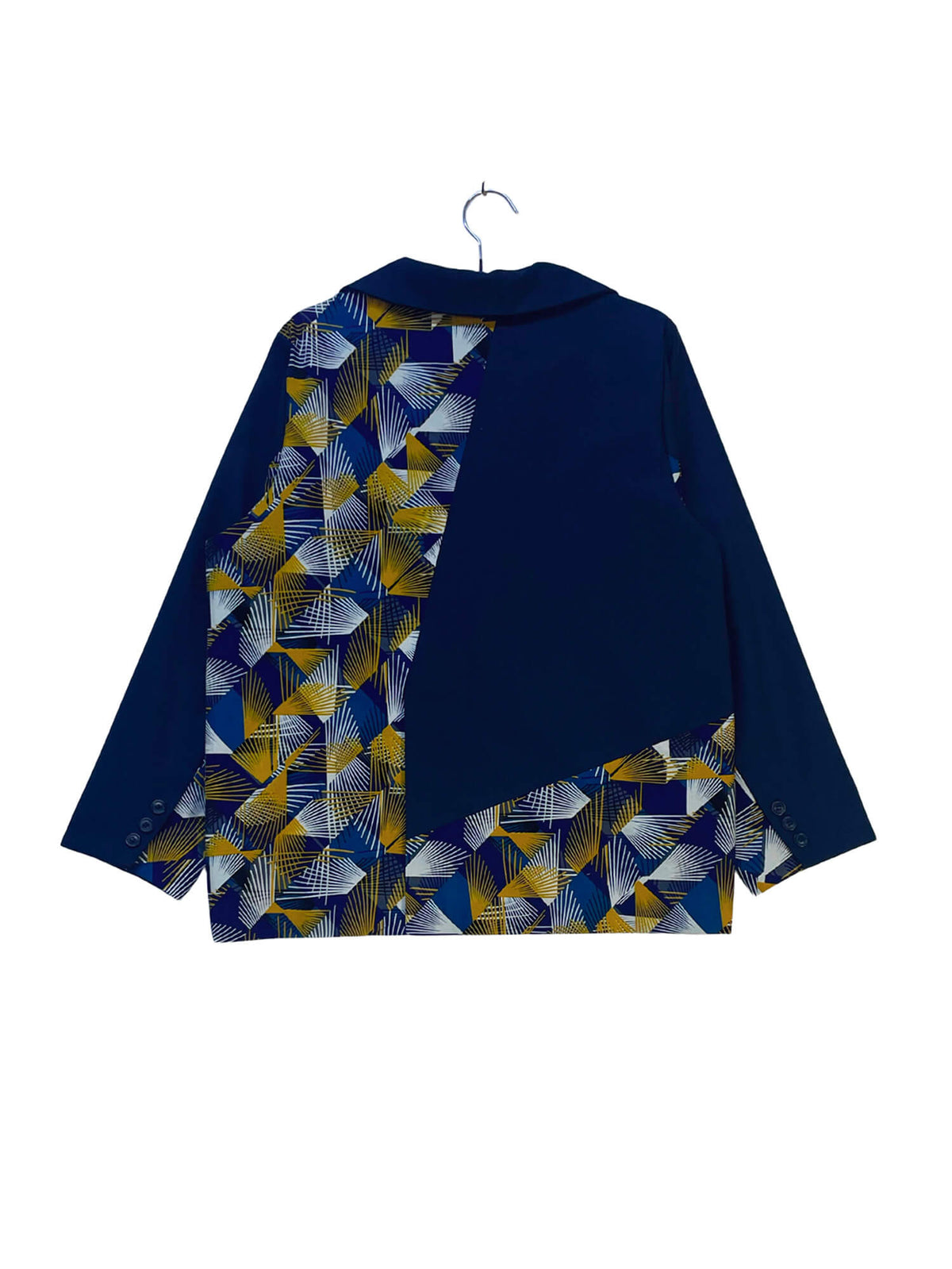 Patchwork Blazer Jacket