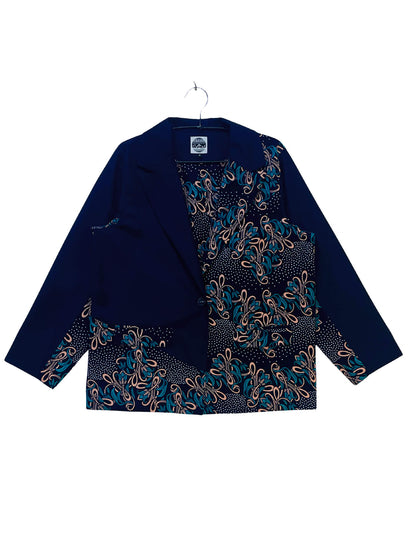 Patchwork Blazer Jacket