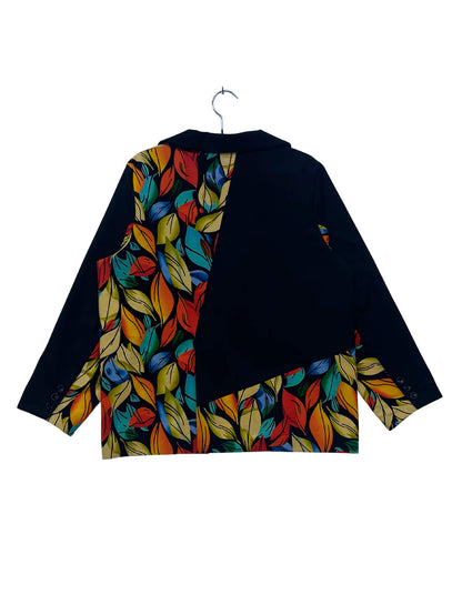 Patchwork Blazer Jacket