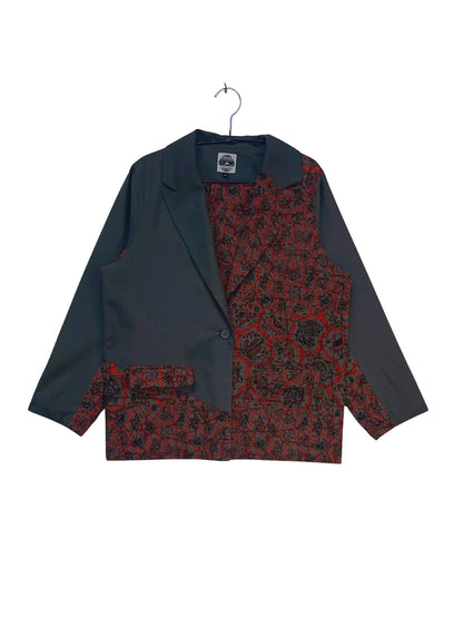 Patchwork Blazer Jacket