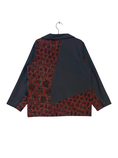 Patchwork Blazer Jacket