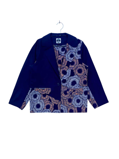 Patchwork Blazer Jacket