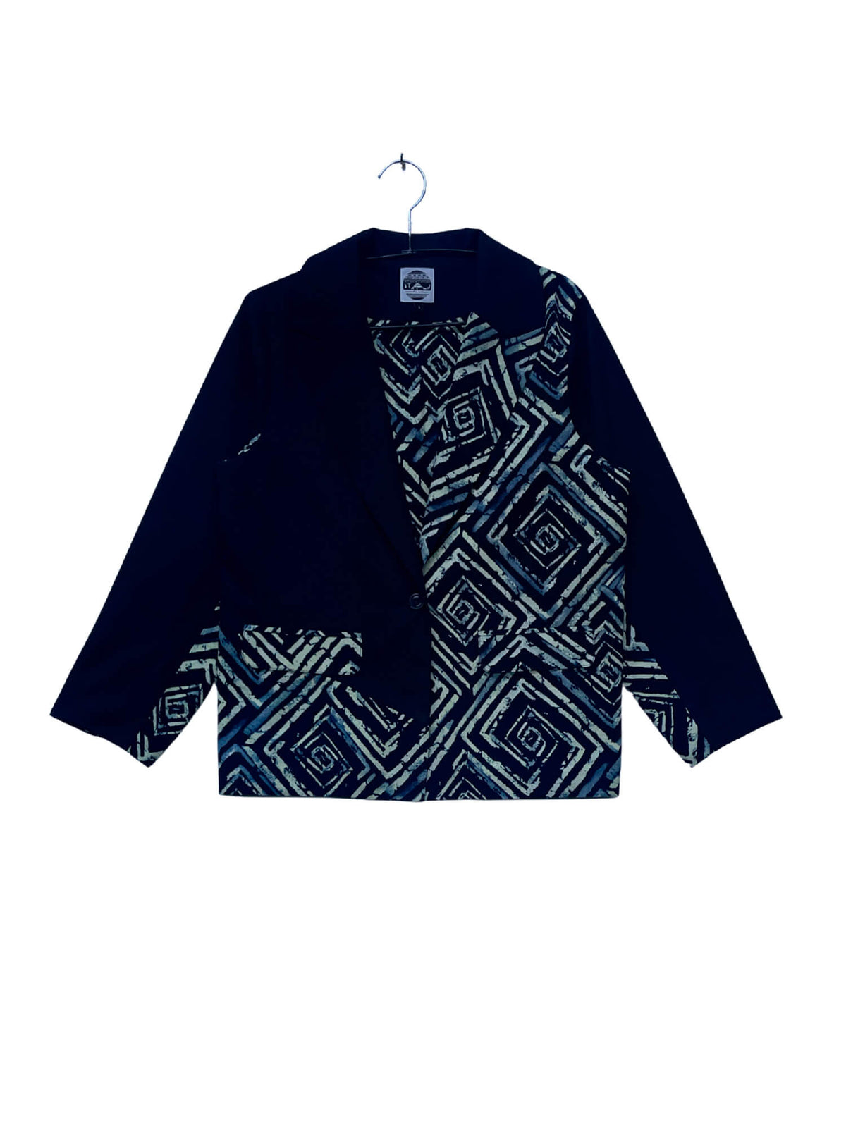 Patchwork Blazer Jacket