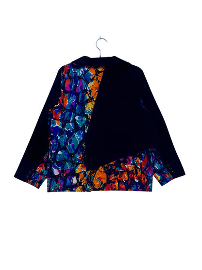 Patchwork Blazer Jacket