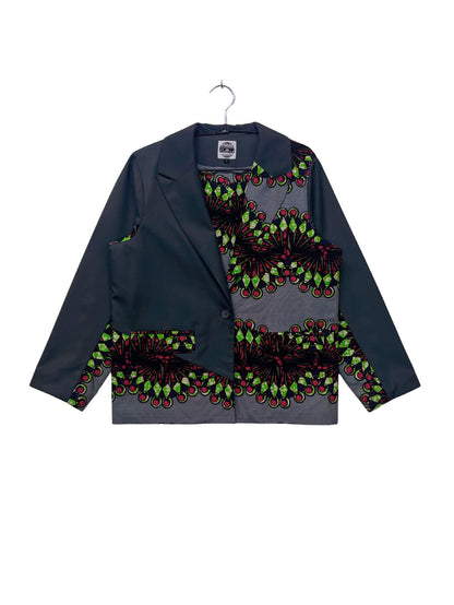 Patchwork Blazer Jacket
