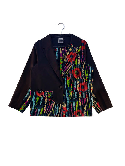 Patchwork Blazer Jacket