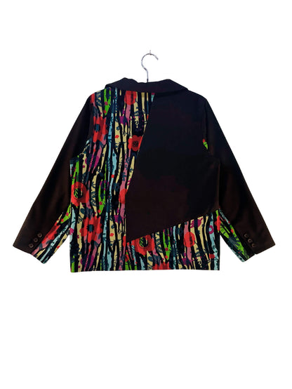Patchwork Blazer Jacket
