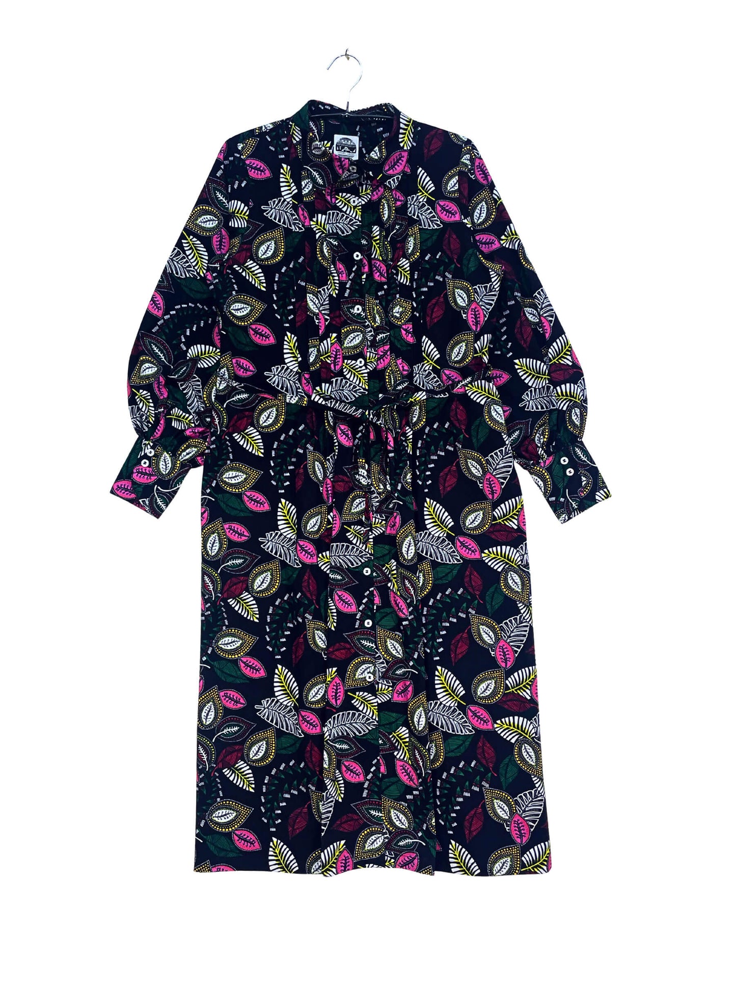 Pleated Shirt Dress #851 <M>