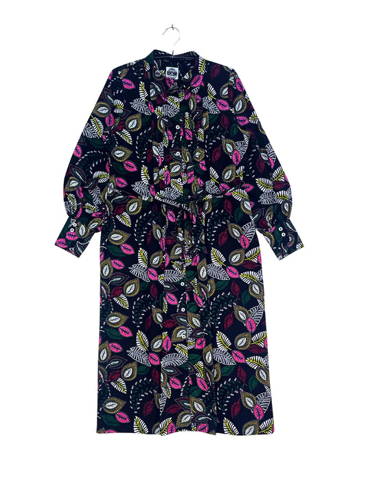 Pleated Shirt Dress #851 <M>