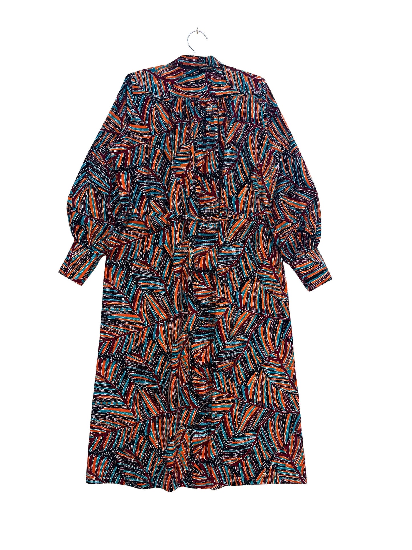 Pleated Shirt Dress #389 <M>