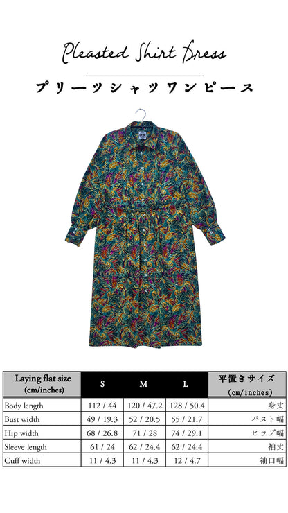 Pleated Shirt Dress <Pre-Order>