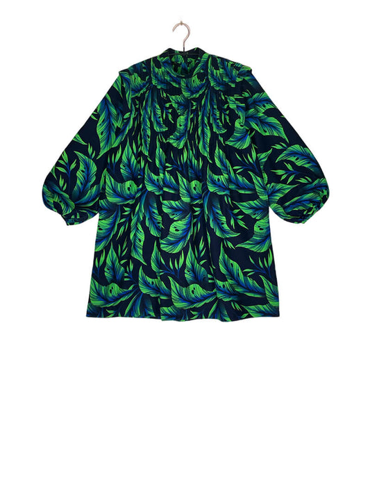 Pintuck Smock Dress #528 <M>