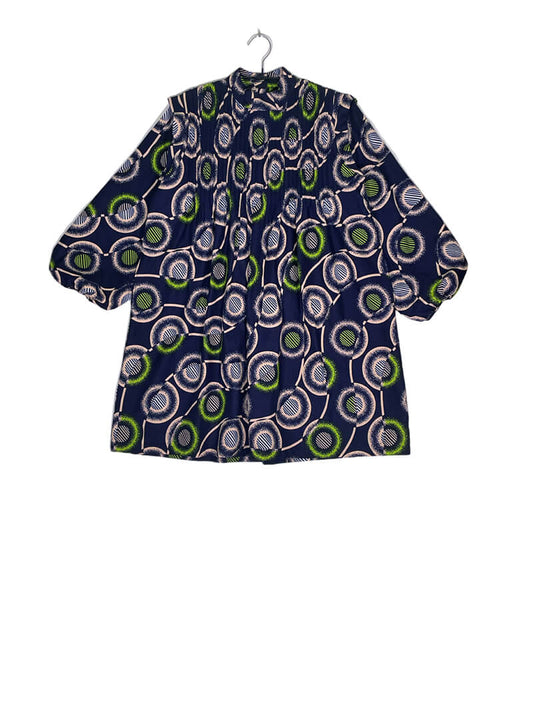 Pintuck Smock Dress #470 <M>