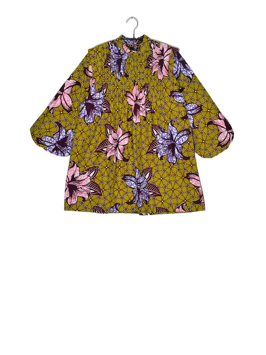 Pintuck Smock Dress #572 <S>