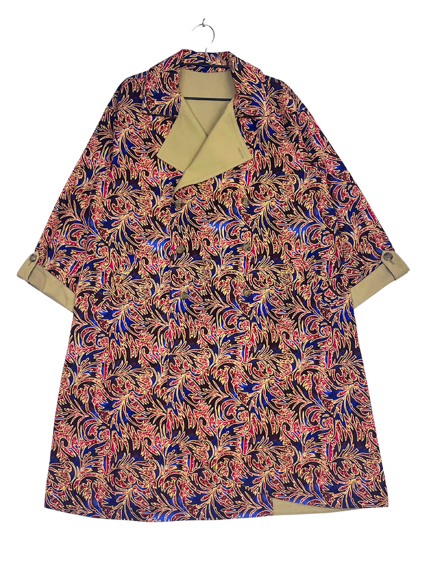 Reversible Balmacaan Coat – nomadic artisan