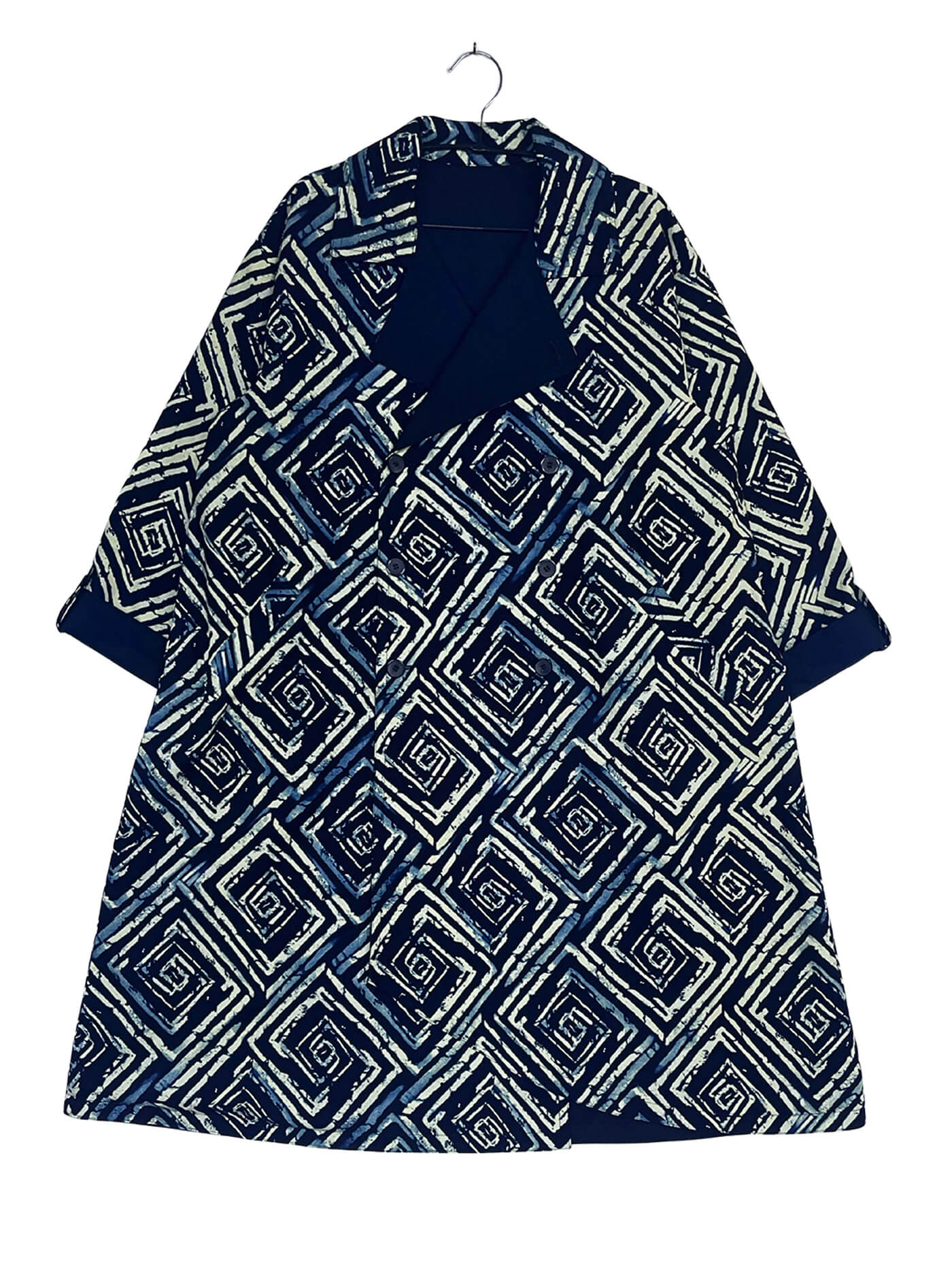 Reversible Balmacaan Coat – nomadic artisan