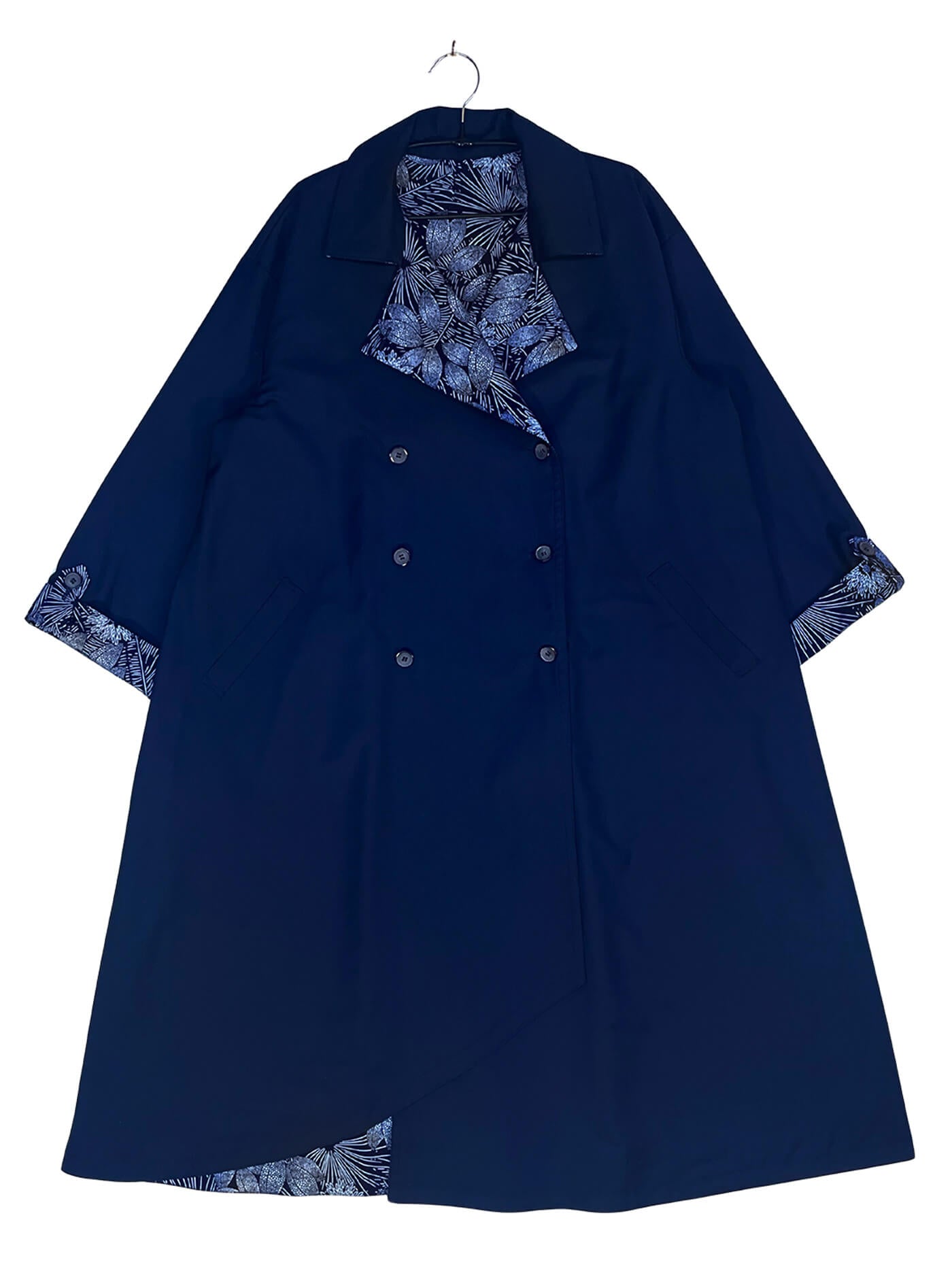 Reversible Balmacaan Coat – nomadic artisan Reversible Balmacaan Coat – nomadic artisan