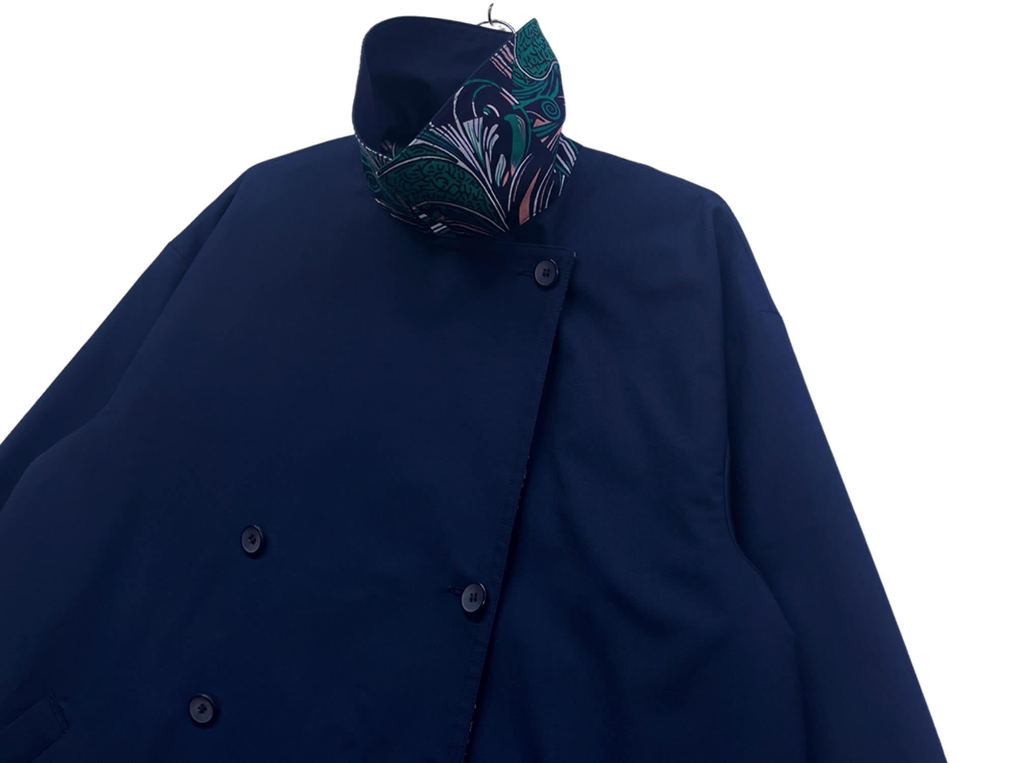 Reversible Balmacaan Coat – nomadic artisan