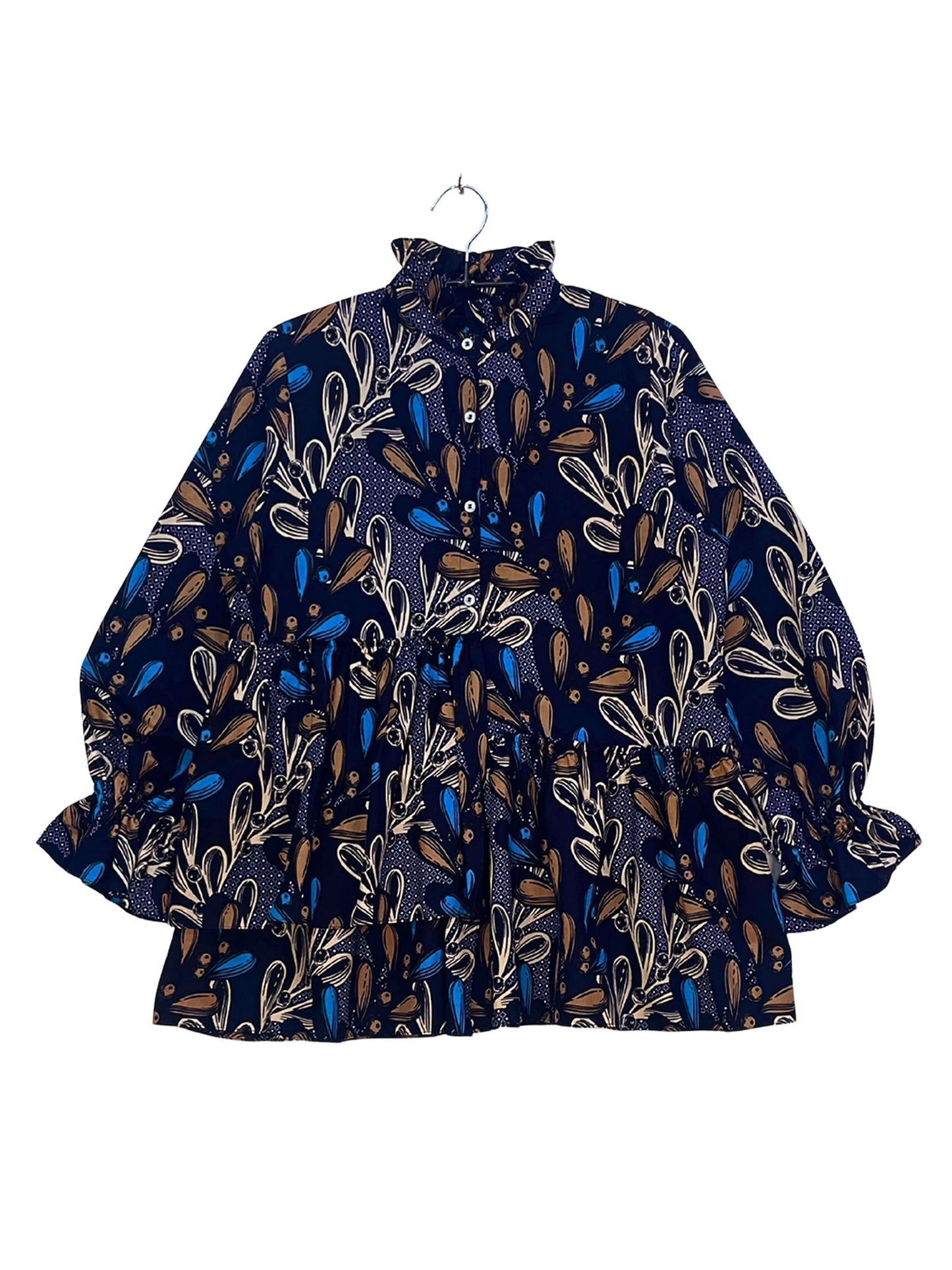 Ruffle Collar Blouse