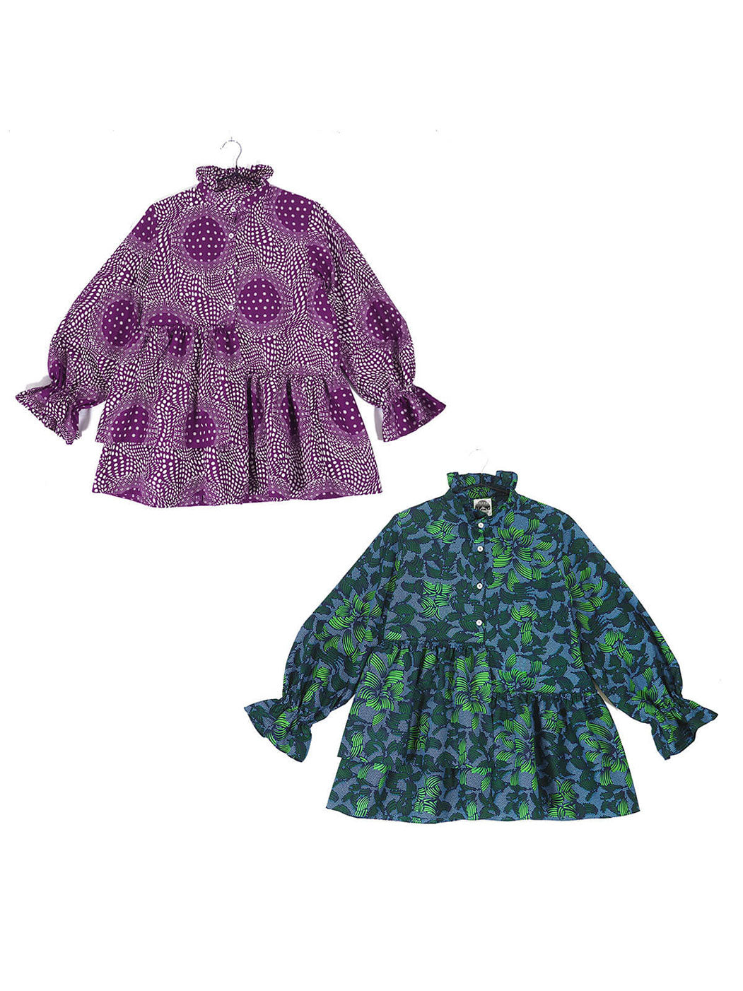 Ruffle Collar Blouse